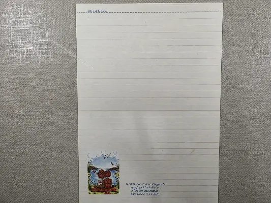 Papel de carta Menininhas - 2838