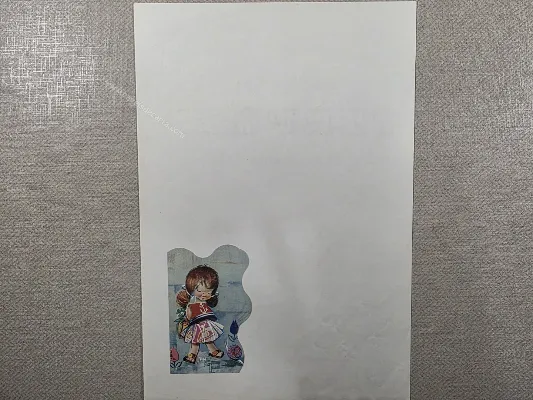 Papel de carta Menininhas - 2843