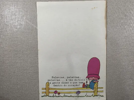 Papel de carta Menininhas - 2870
