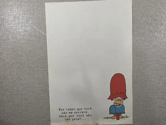 Papel de carta Menininhas - 2871