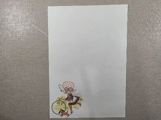 Papel de carta Menininhas - 2879