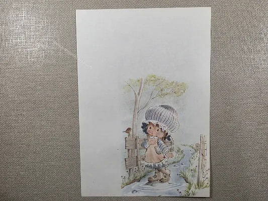 Papel de carta Menininhas - 2881