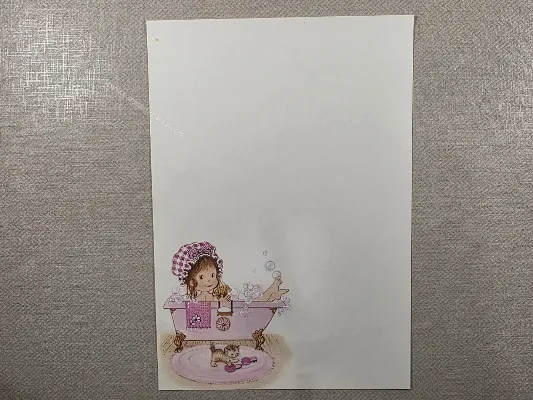 Papel de carta Menininhas - 2883