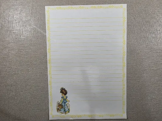 Papel de carta Menininhas - 2899