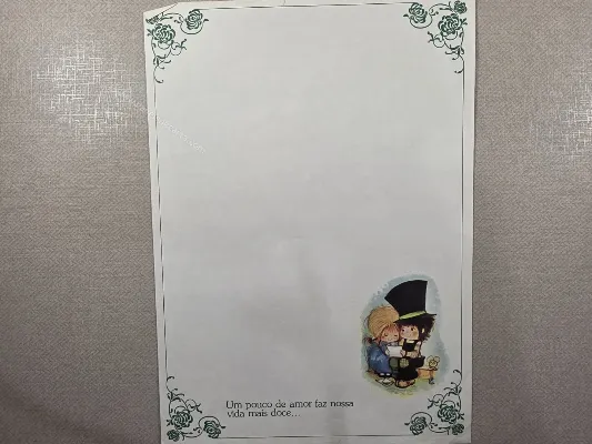 Papel de carta Menininhas - 2905