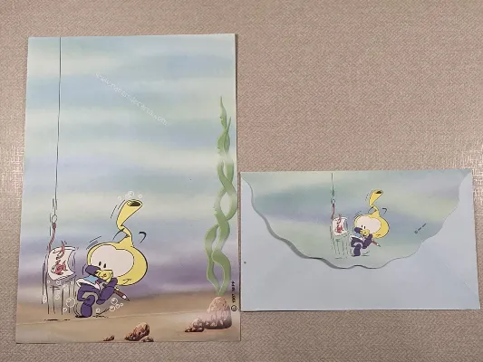 Papel de carta antigo - Coleção Snorkels
