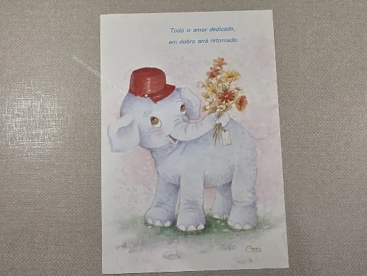 Papel de carta antigo - Coleção Coni - 03